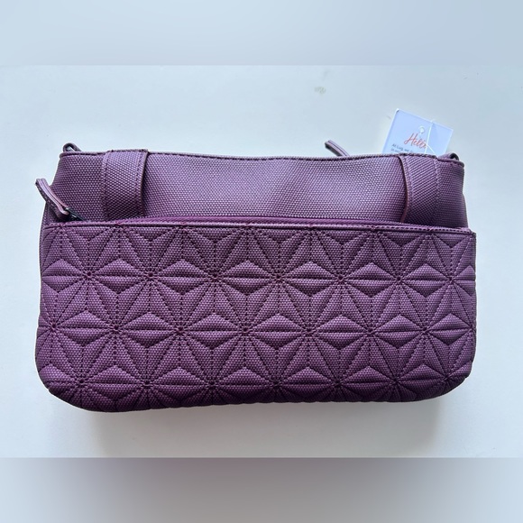 LUG FLYER MATTE LUXE CONVERTIBLE CROSSBODY WINE NWT - Picture 7 of 7